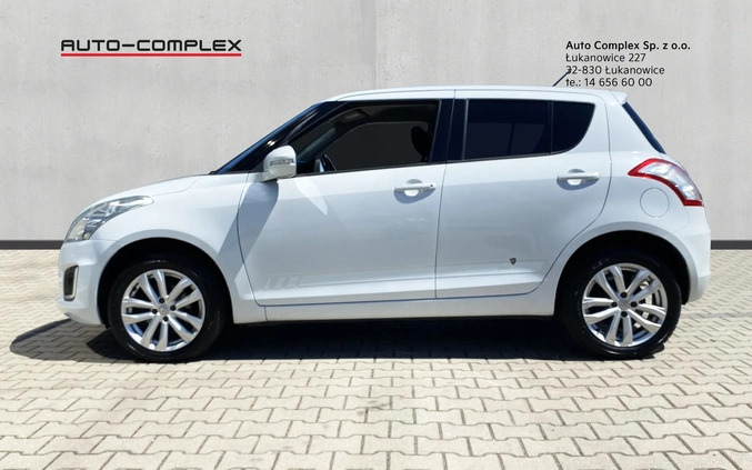 Suzuki Swift cena 42900 przebieg: 76214, rok produkcji 2013 z Krzywiń małe 254